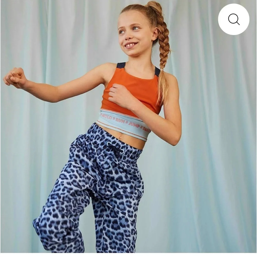 Molo Orange and Blue Kids Sports Top euro 170/176